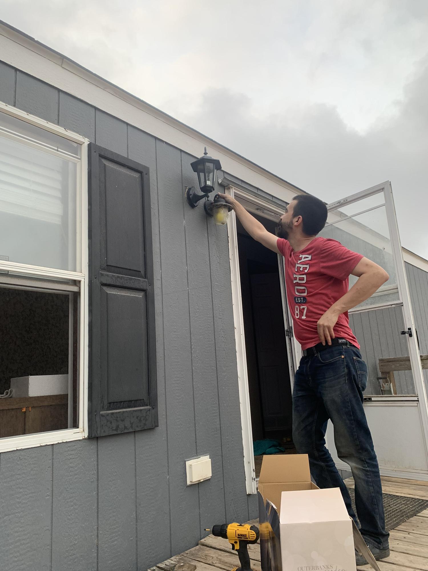 Making changes to our new home