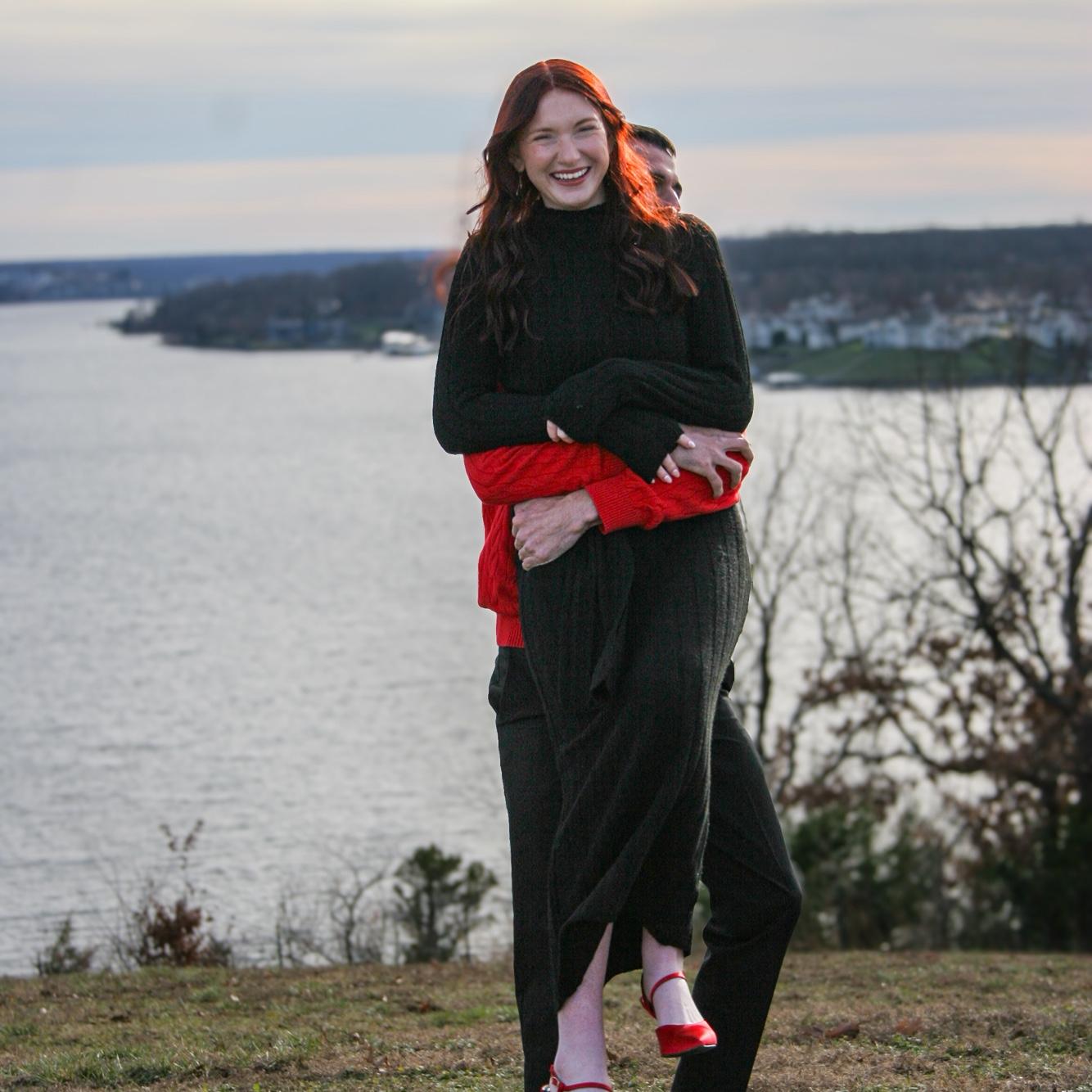 Lydia loves a good lake picture!