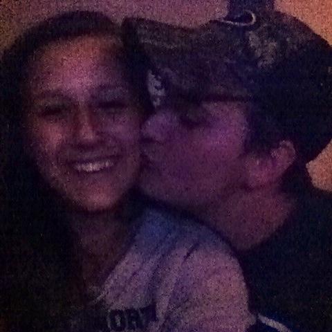 Just after Allison & Anthony started dating in October, 2013!