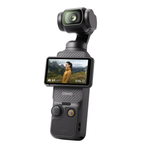 DJI - Osmo Pocket 3 3-Axis Stabilized 4K Handheld Camera with Rotatable Touchscreen - Gray