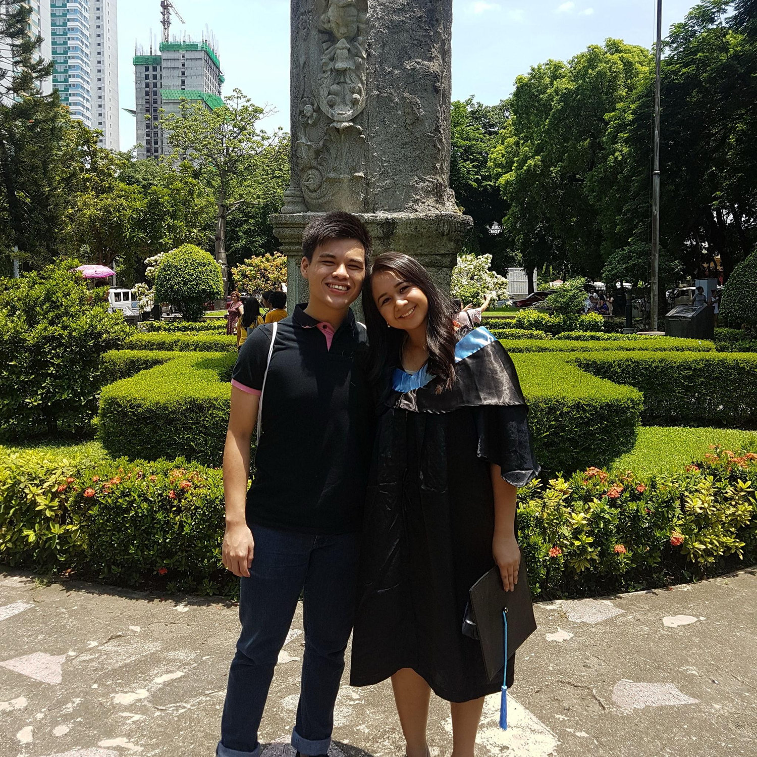 Catrize's college graduation 2017