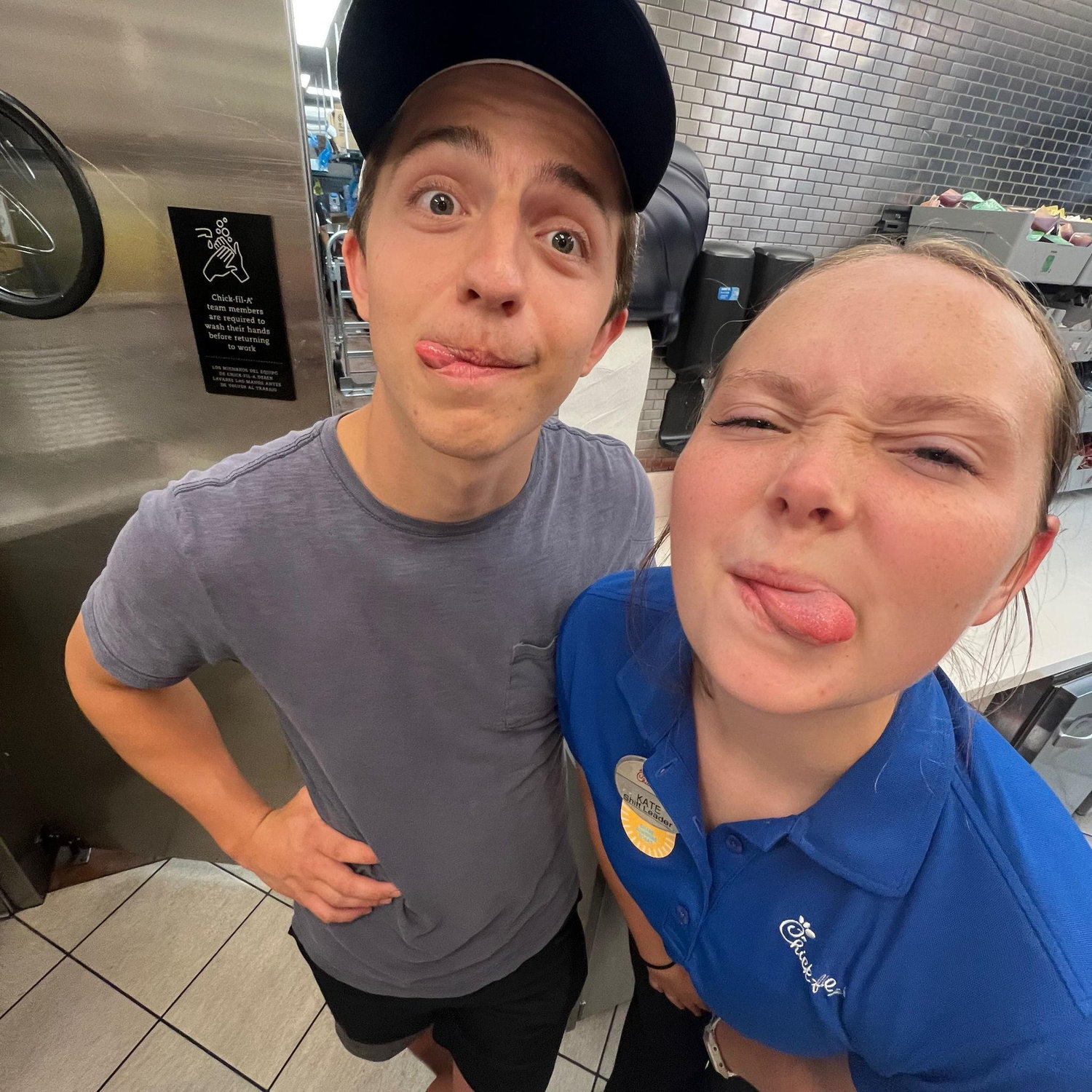 Last day of work at Chick-fil-A