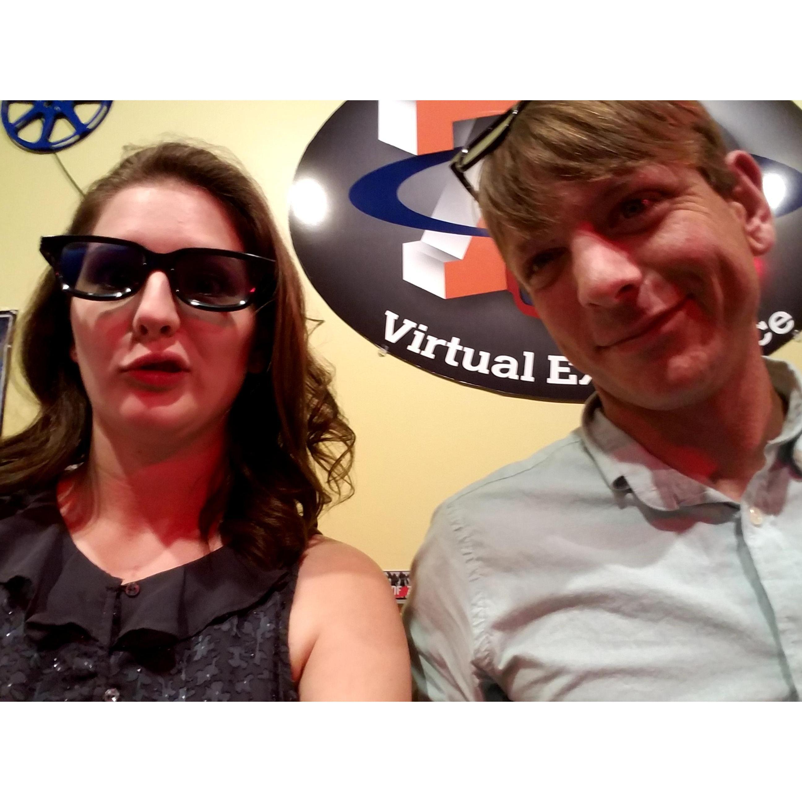 Date night at Harbor Docks and 3D Movie fun!