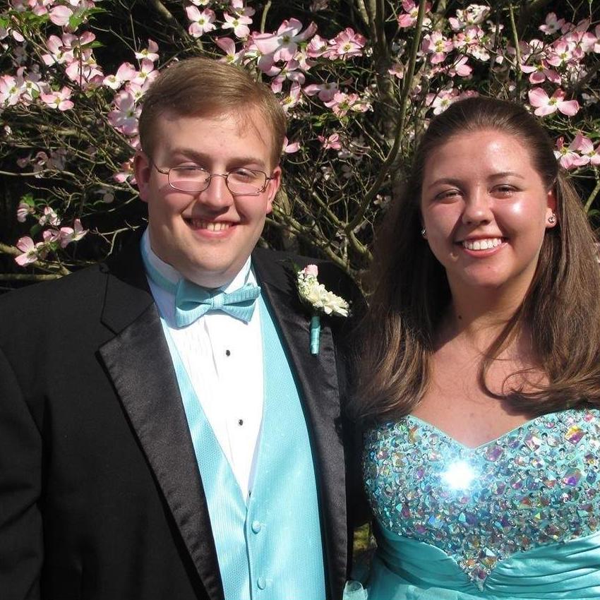 We started officially dating on April 22, 2014, 4 days before our senior prom.