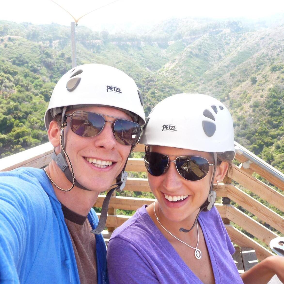 Zip Line Tour on Catalina Island.