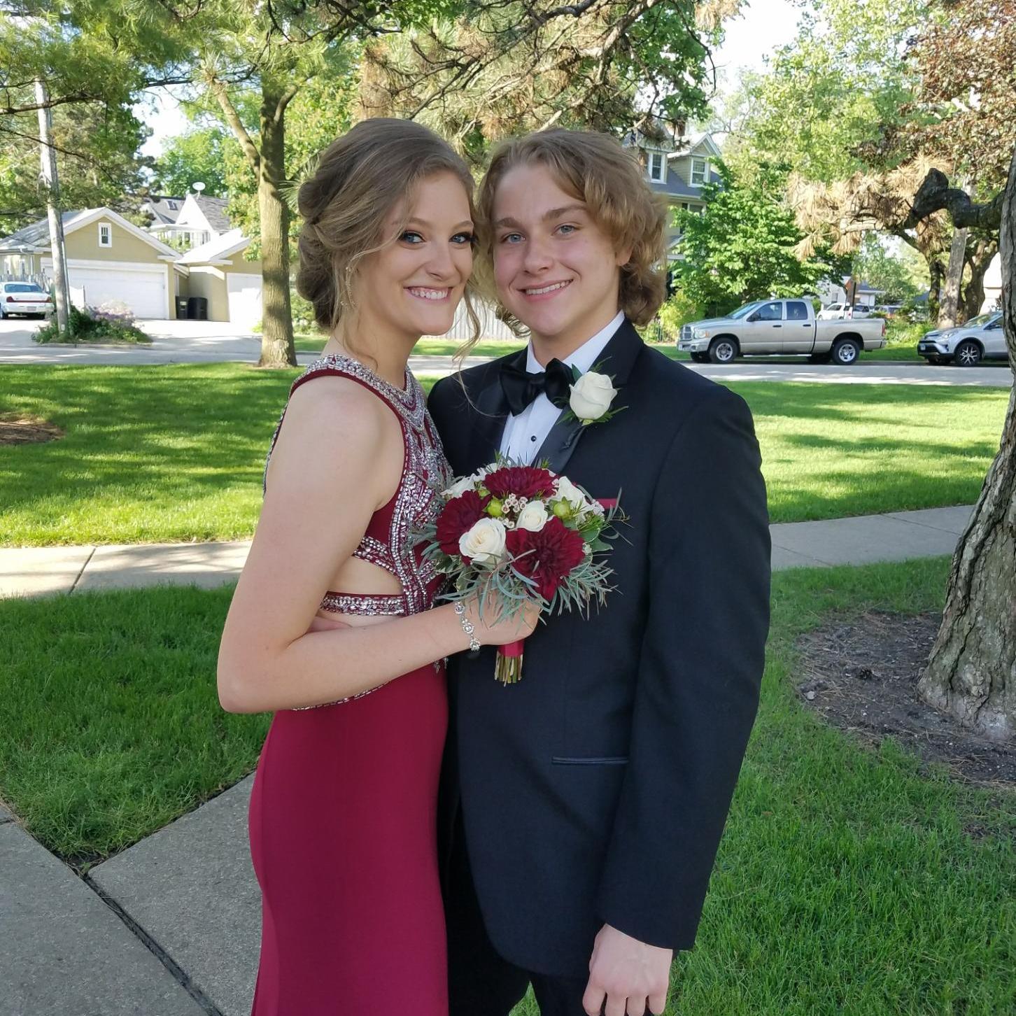 Jack's high school prom - 2018