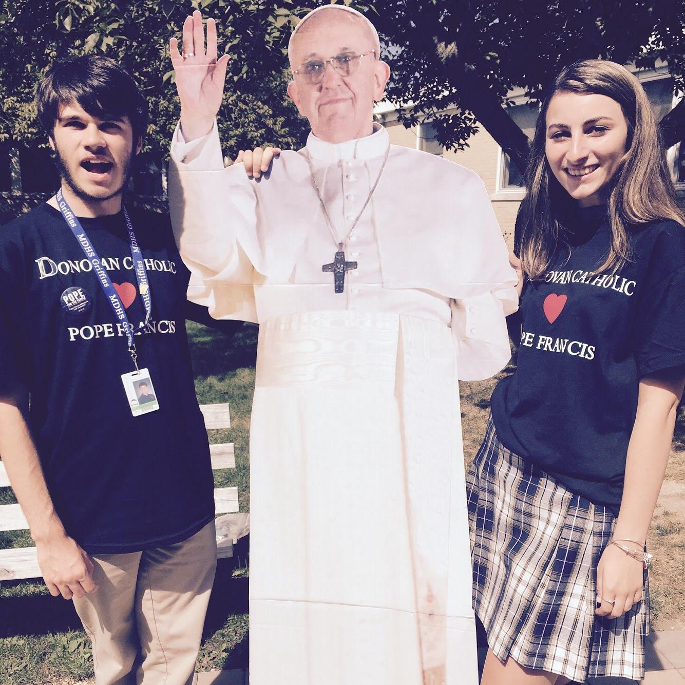 Ah yes, Pope Day!  One of the biggest festivals of our high school career.

Fun Fact: Pope Francis’ second favorite desert is cream puffs!