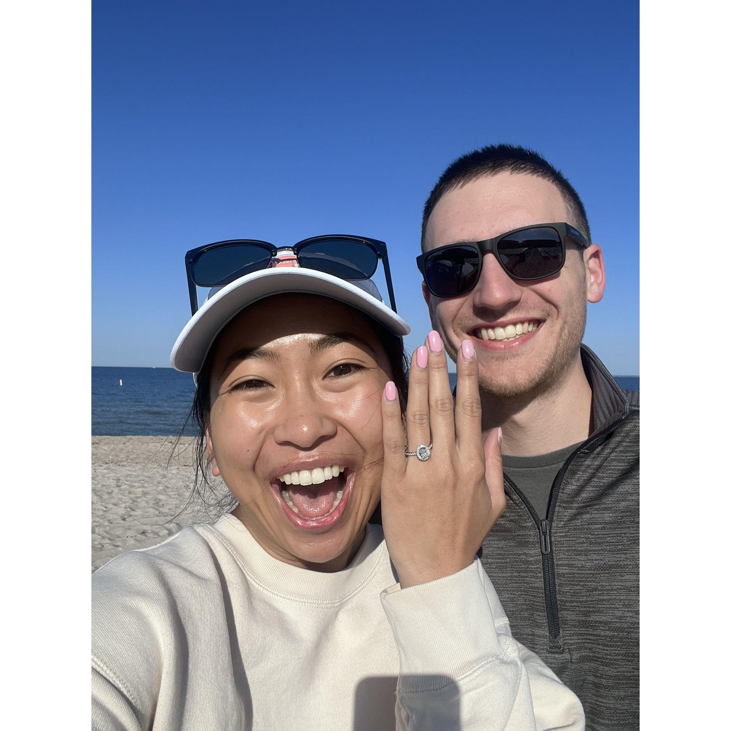We got “engaged”