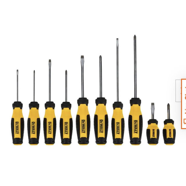 Phillips Screwdriver Set (10-Piece)