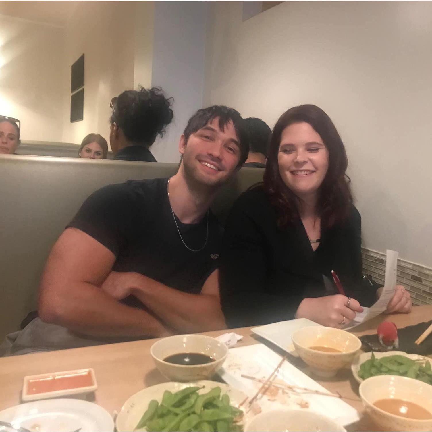 First time Brittanie met Isaac's parents.