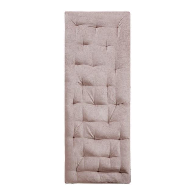 Blush Alder Chenille Lounge Floor Pillow Cushion (27"x74")