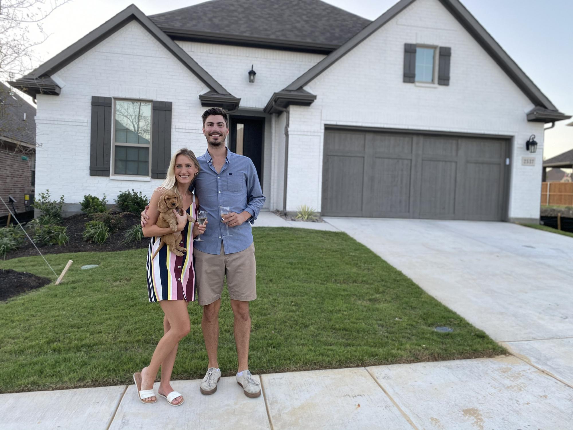 Our First Home all finished.