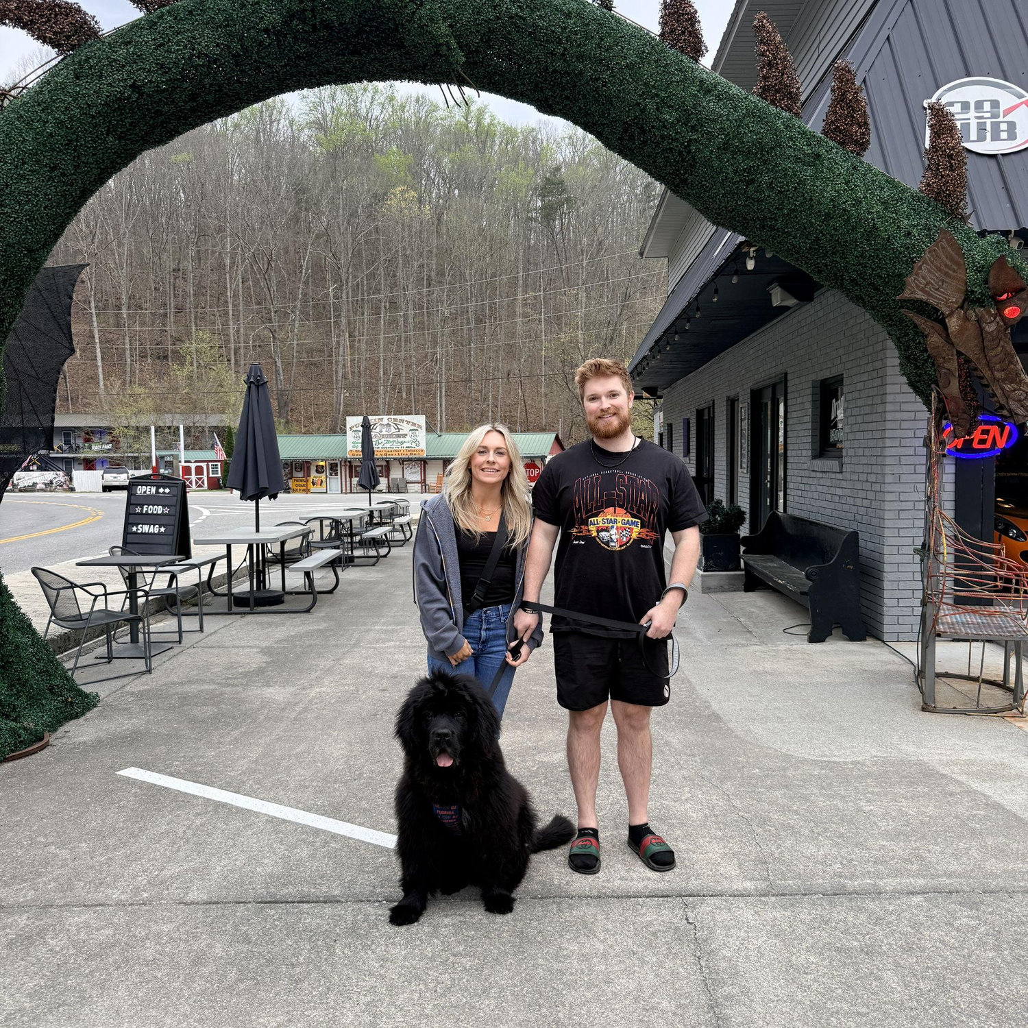 The Tail of The Dragon begins! Great place to take a photo and take your non drowsy dramamine if you get motion sickness like me!