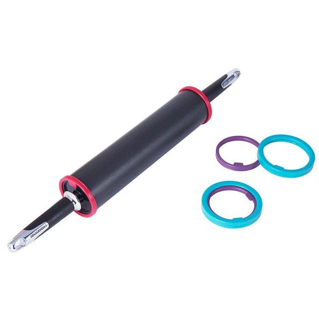 Farberware Professional Non-Stick Rolling Pin with Thickness Discs