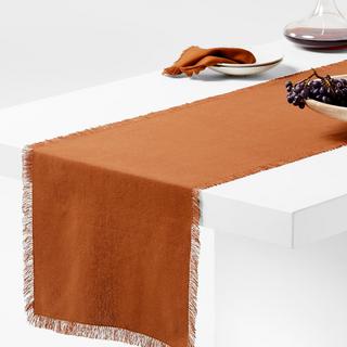 Craft Organic Cotton Fringe Table Runner