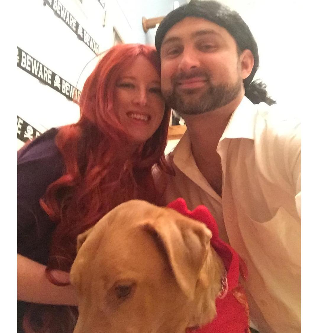 You know he's the one when your man will agree to a DISNEY couples costume. :)