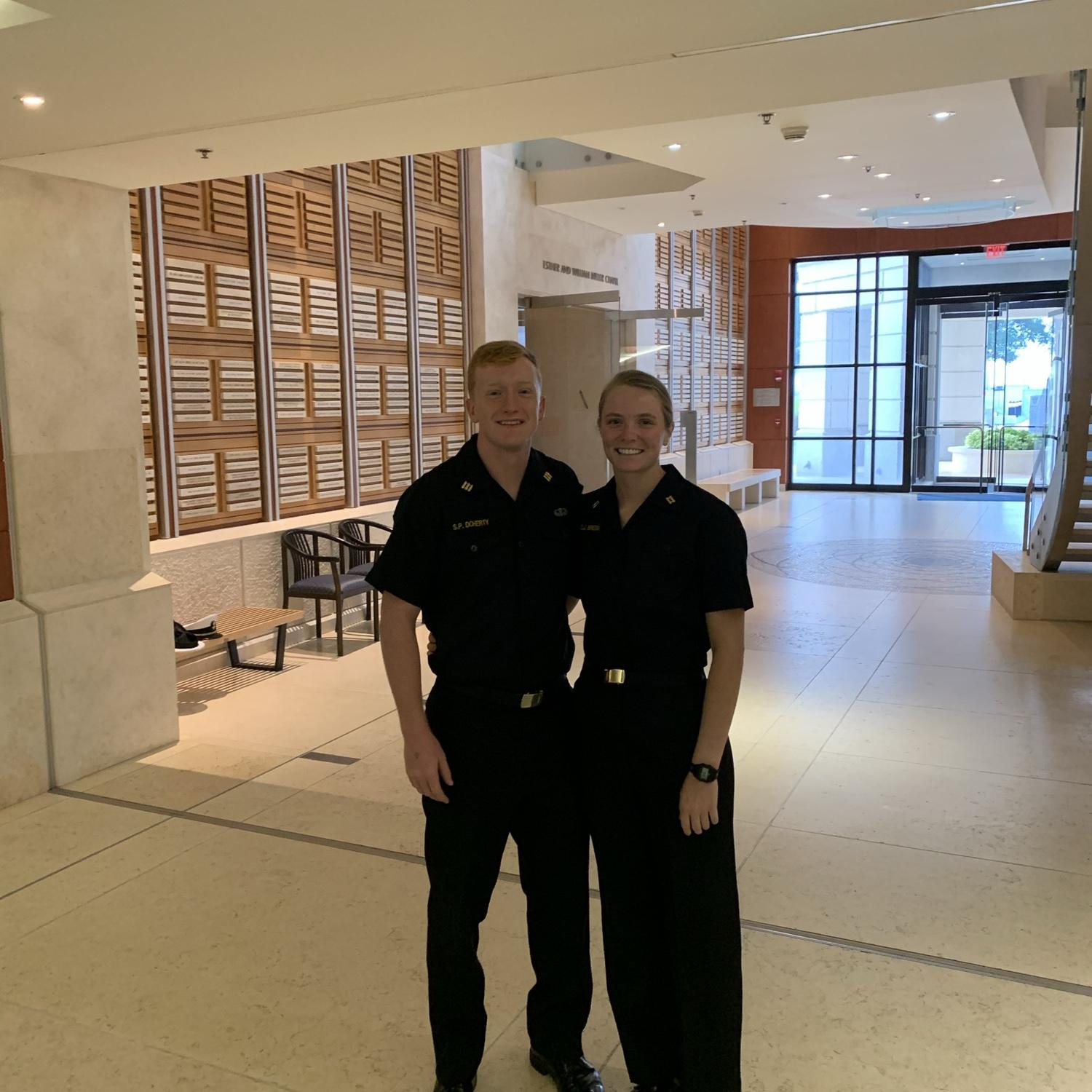 First Day of senior year at USNA. August 2021.