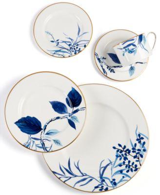 Birch Way Indigo Collection 5-Piece Place Setting