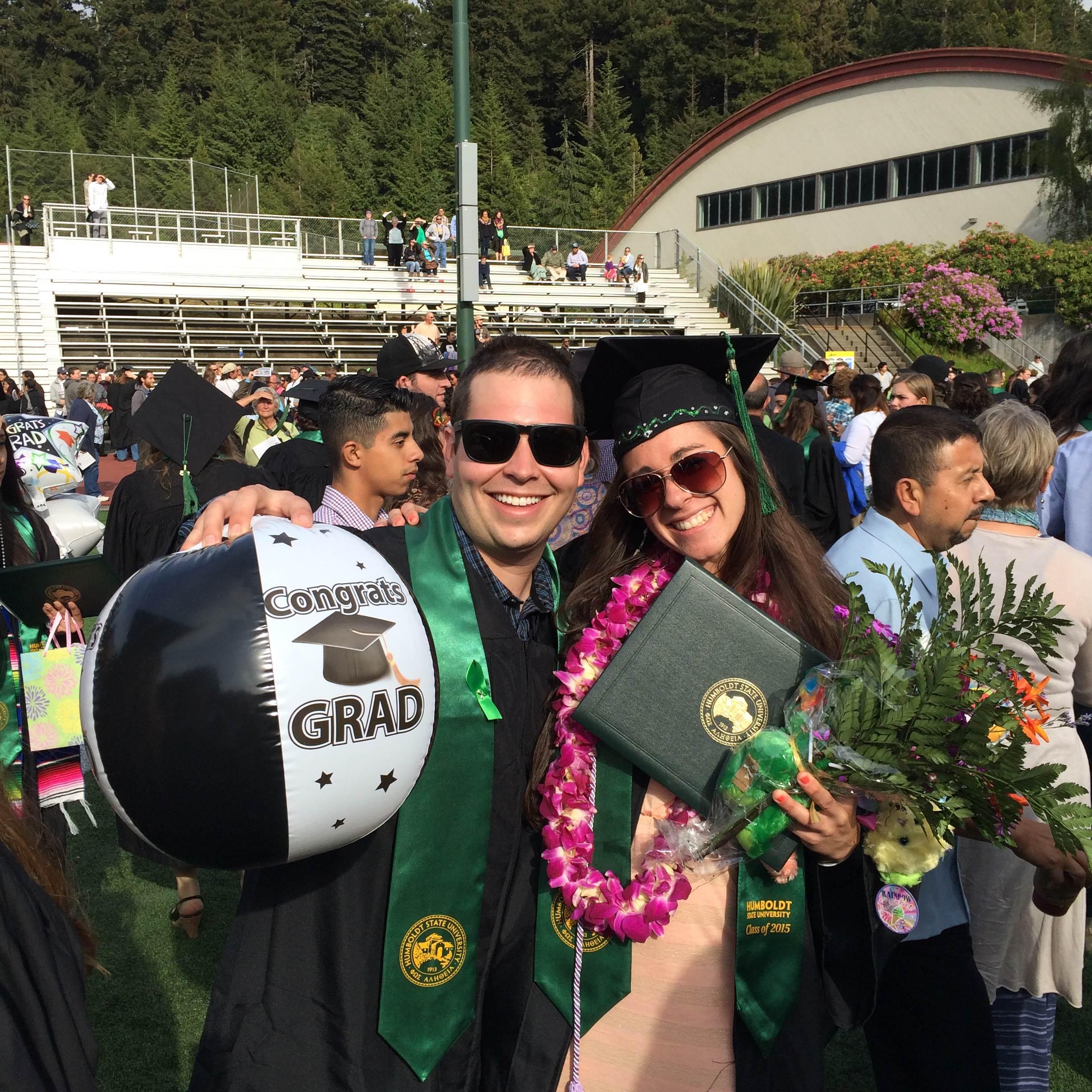 Humboldt State graduation 2015 🎉