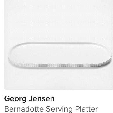 Georg Jensen - Bernadotte serving platter