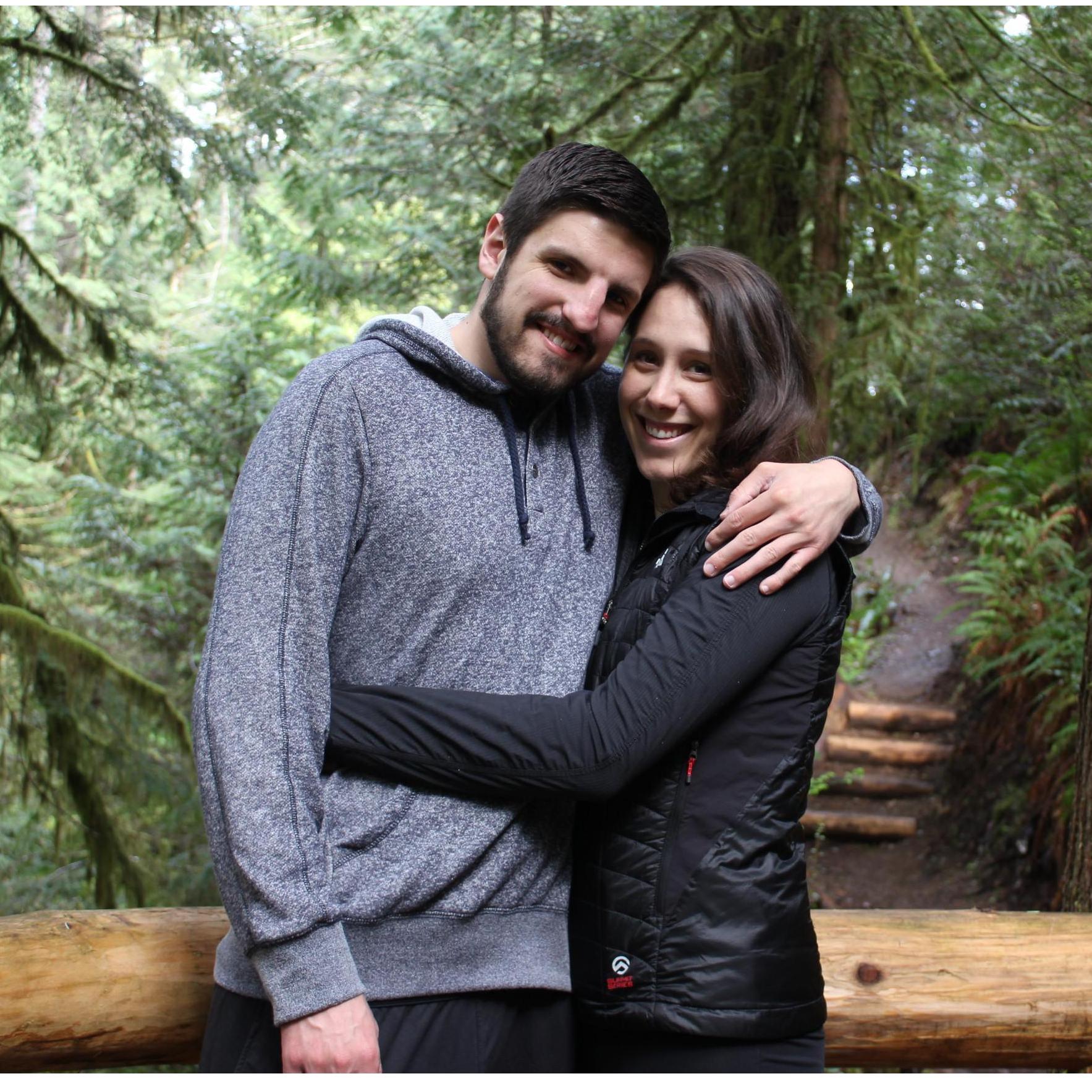 Our first anniversary, celebrated at Alderbrook.