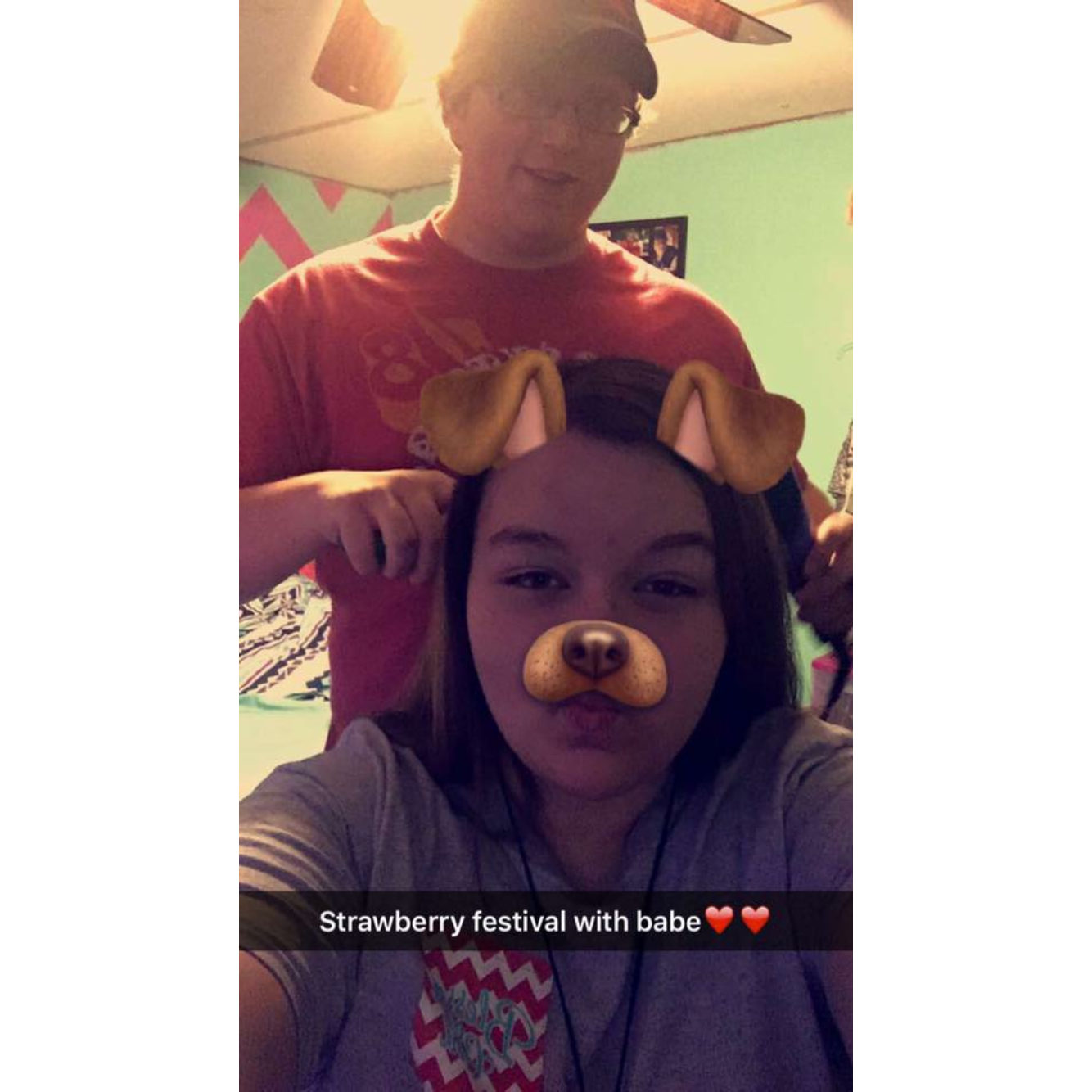 First Strawberry Festival together