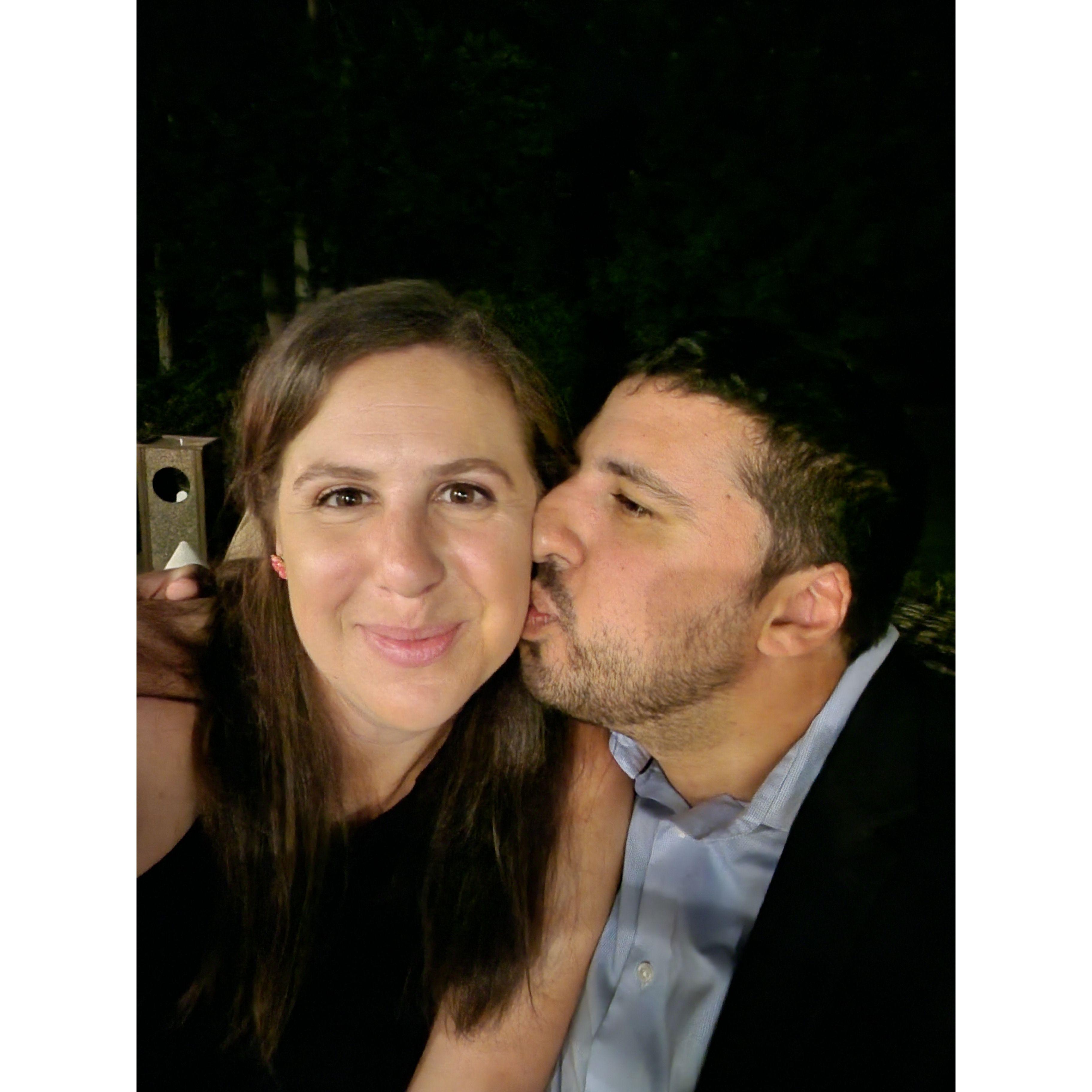 Allans co-workers wedding that we attended together.