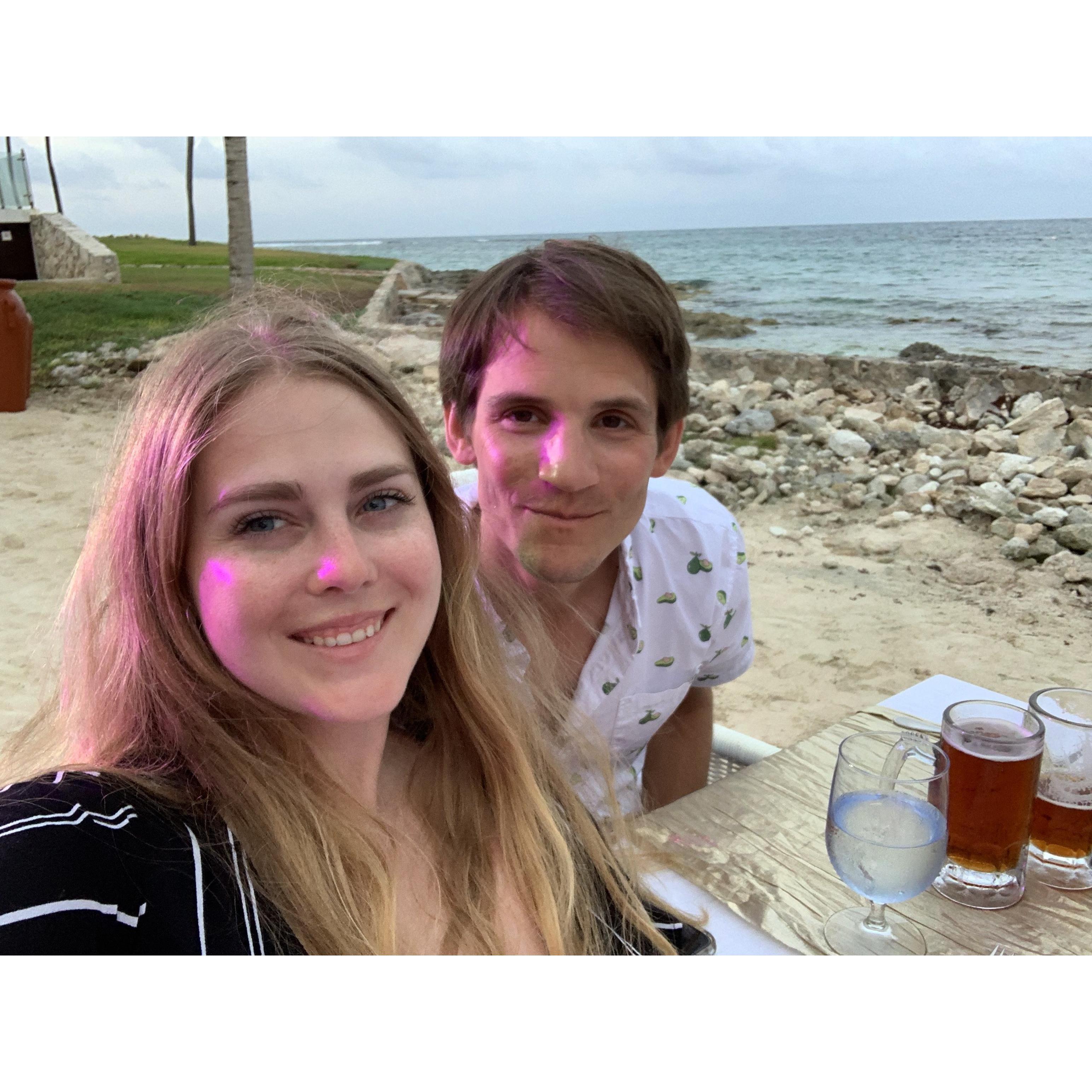 Chris' mother's birthday dinner!