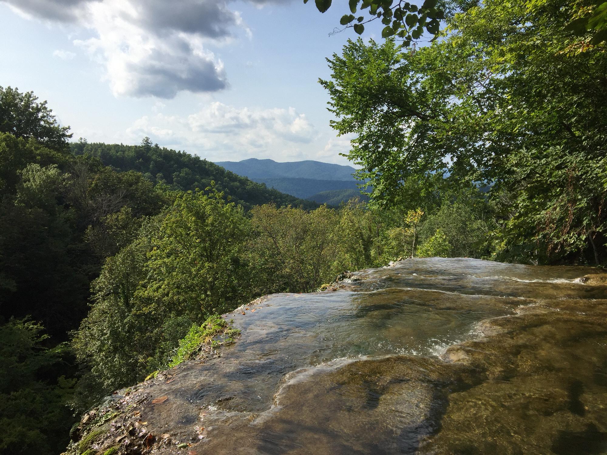 Sometimes peering over The Edge can be quite peaceful
