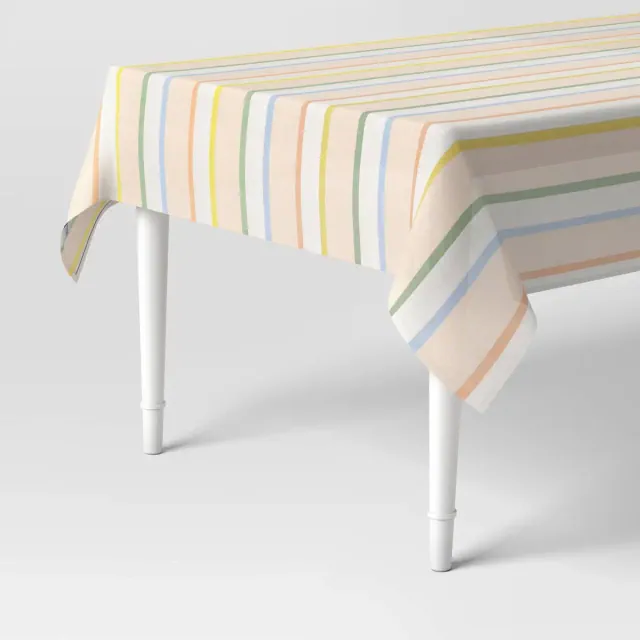 84"x60" Striped Tablecloth - Room Essentials™