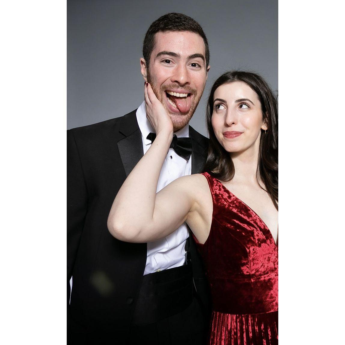 This photo was taken at Northwestern's Law Prom in 2020, the night we first said "I love you."
