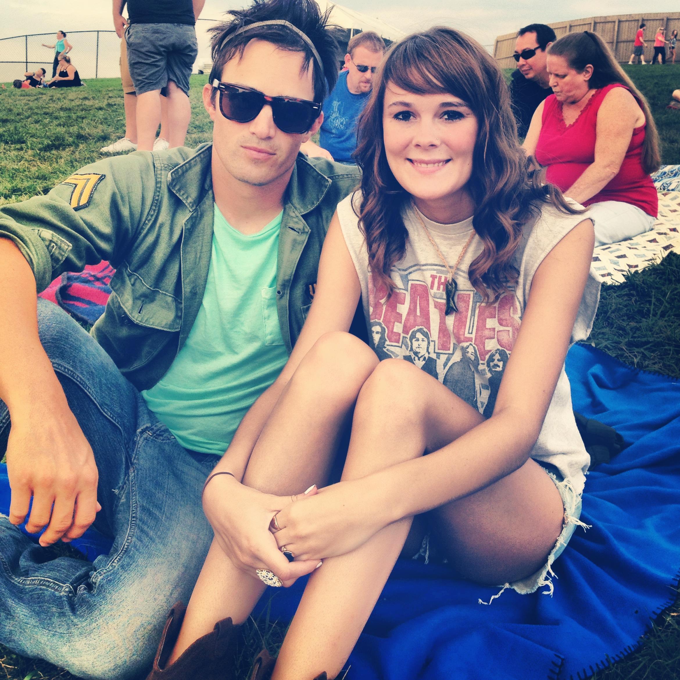 This was our first picture together. John Mayer concert. Circa 2013.