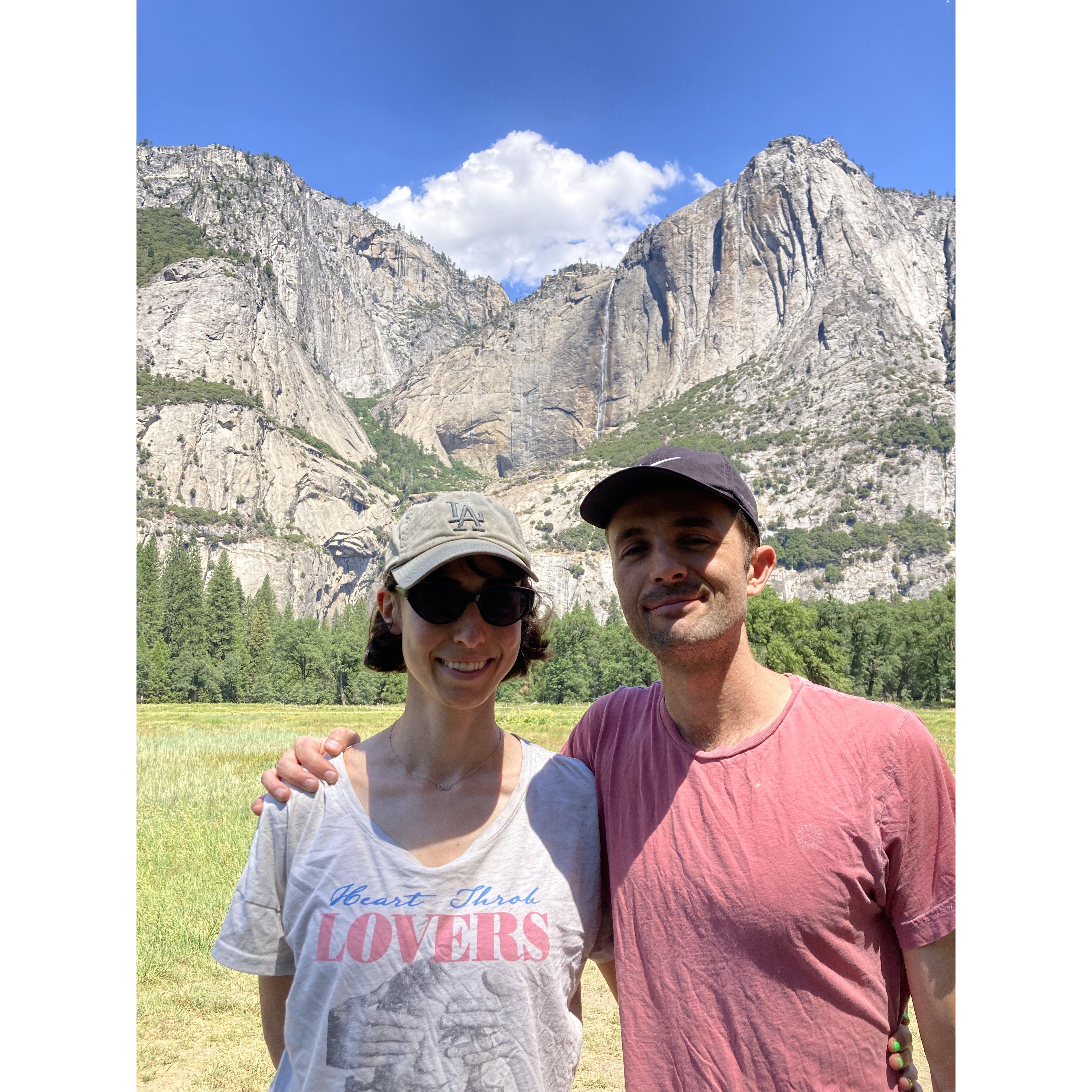 Hiking in Yosemite National Park