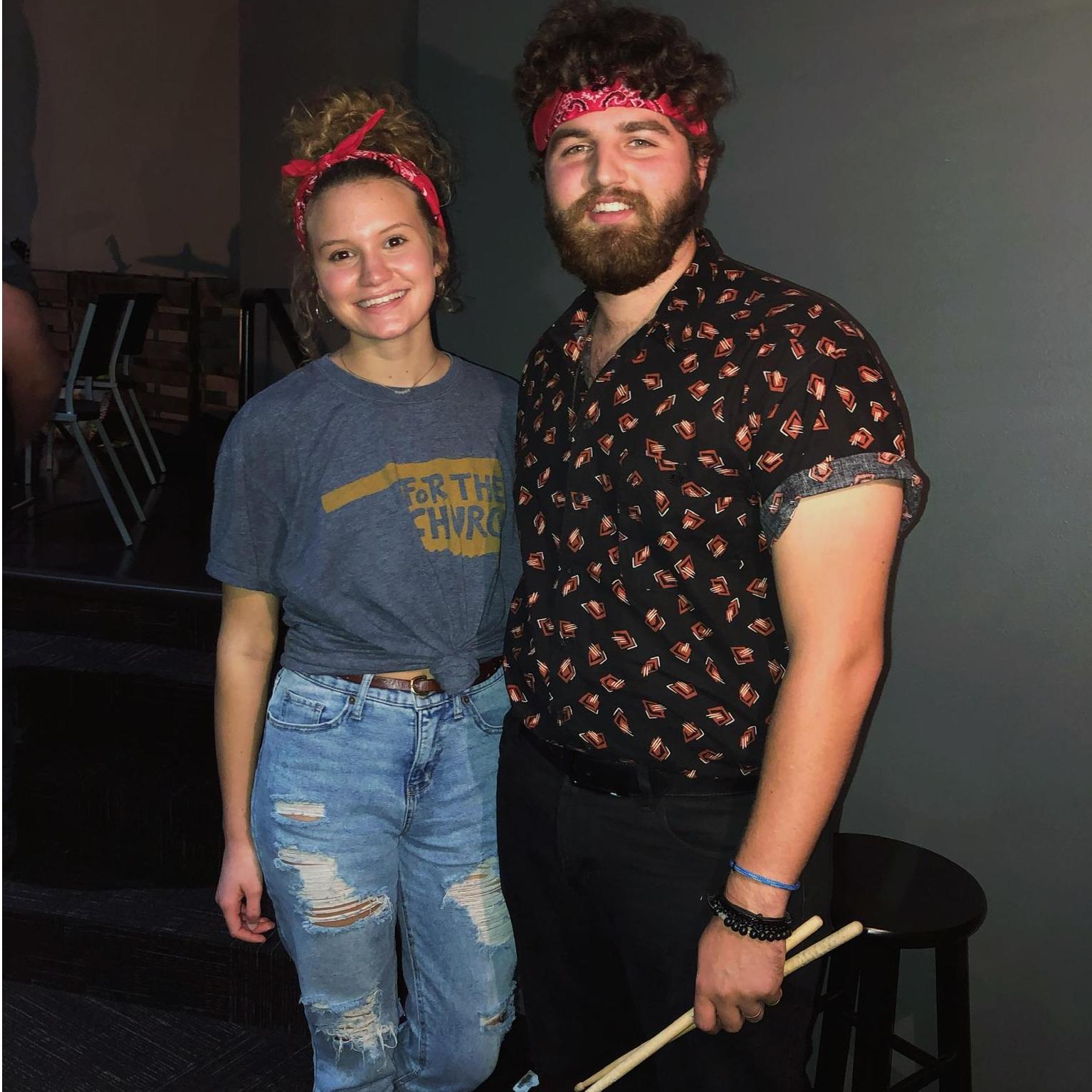 This was after we got done with our big worship night, you know the one Jordan pretended to know how to play drums so he could be around me more.