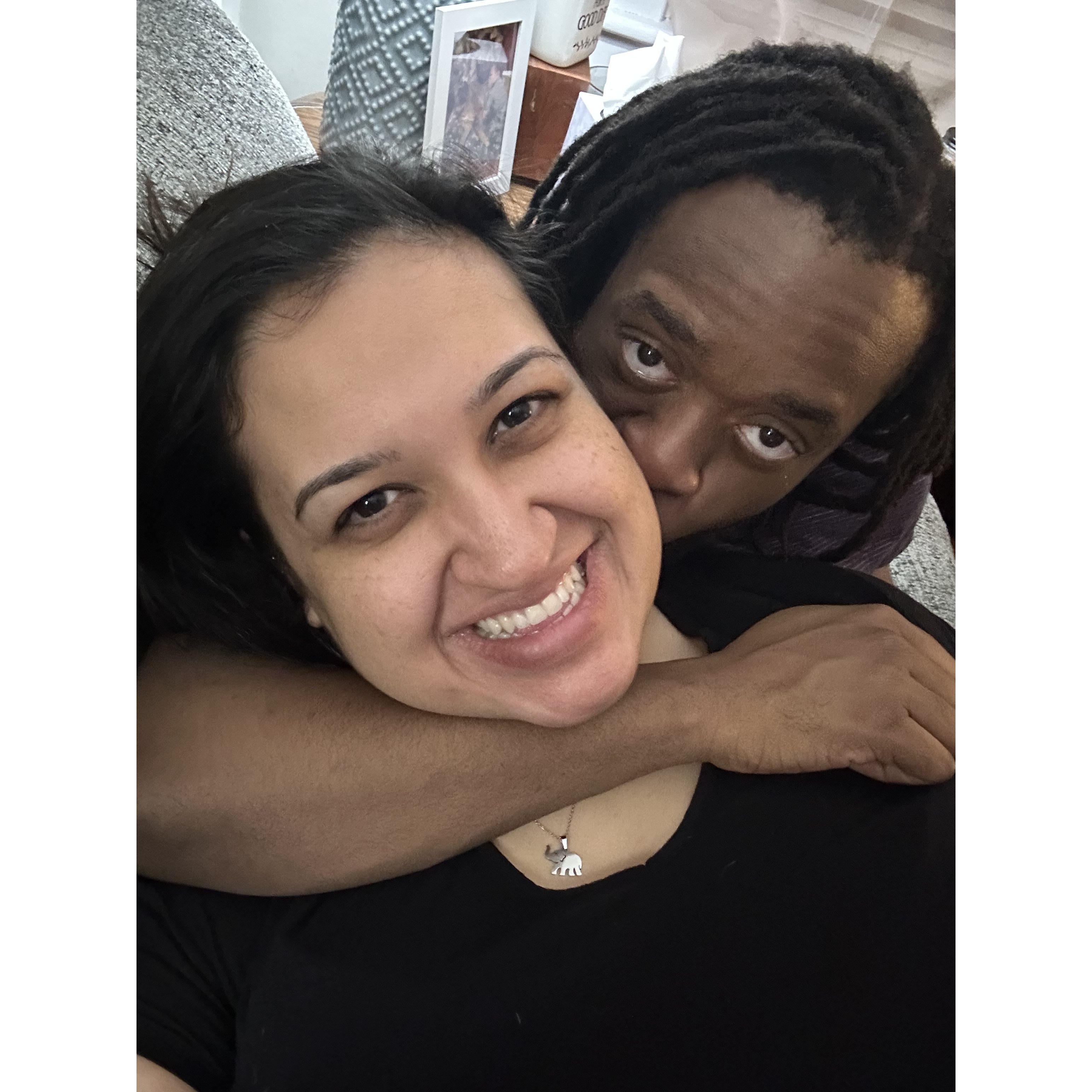 First time visiting my parents as a couple