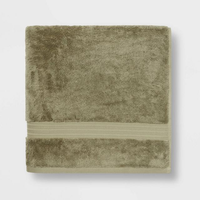 XL Bath Towel Olive Green - Total Fresh