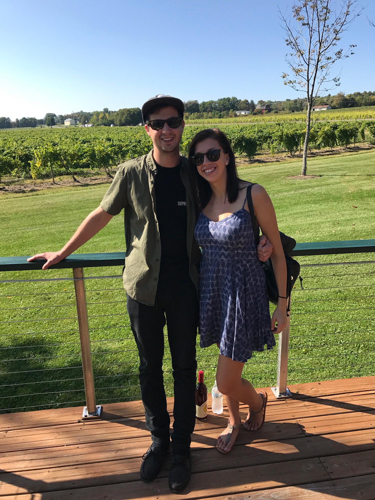 Wine tour fun!