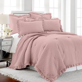 Stonewashed 3-Piece Cotton Quilt Set