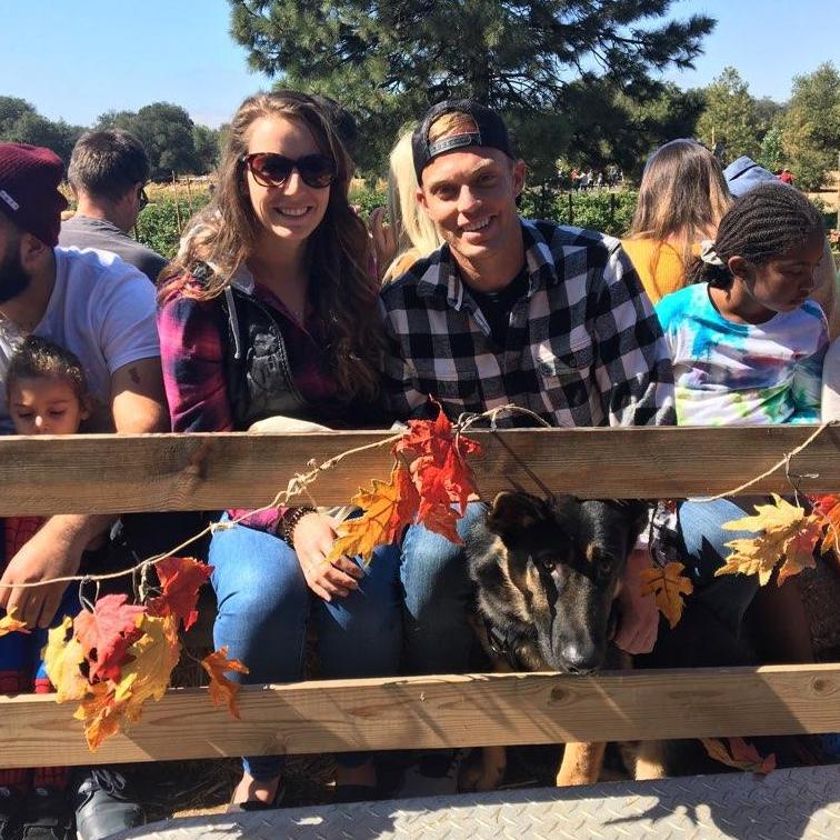 Hay Ride to pick pumpkins in Julian CA.