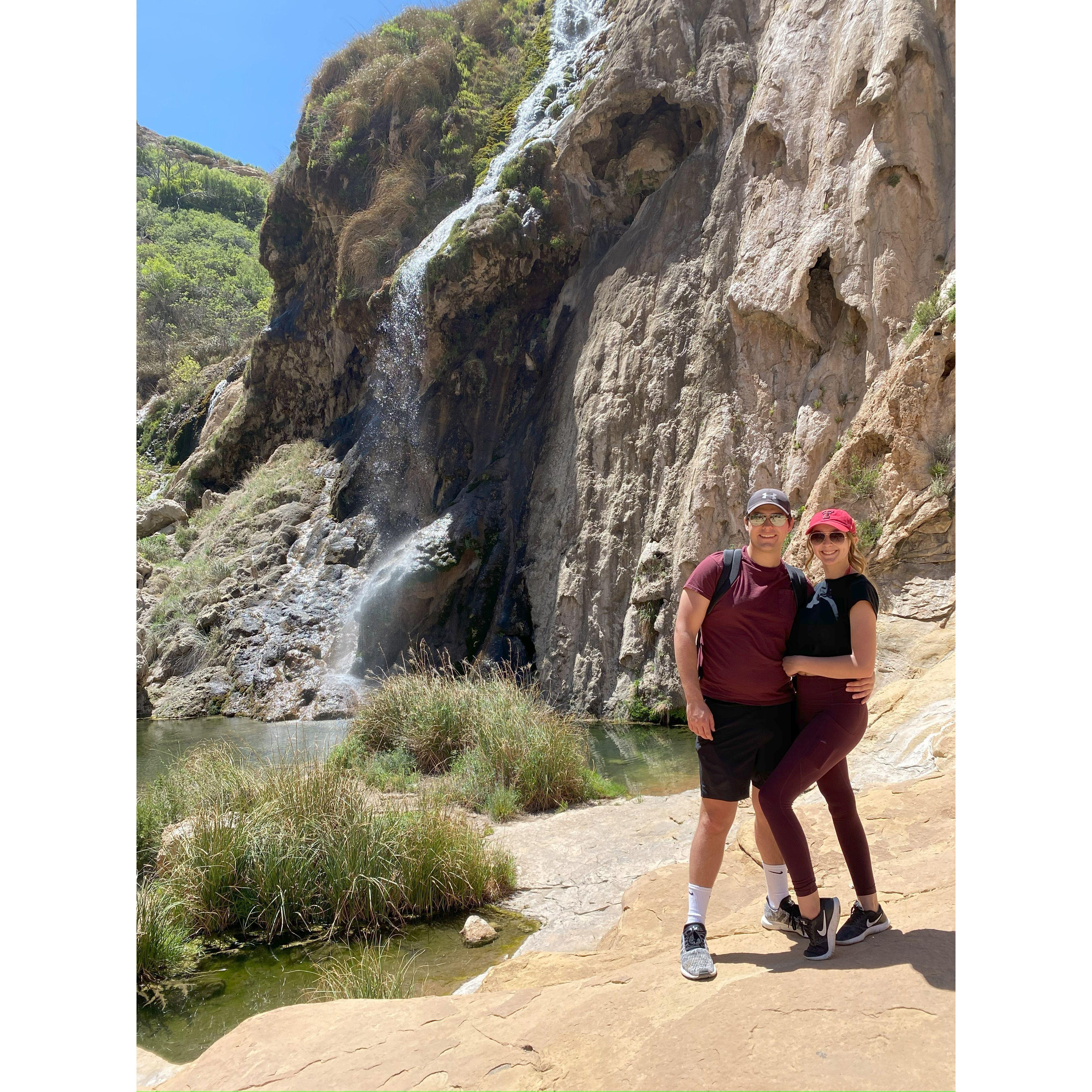 Our first hike together