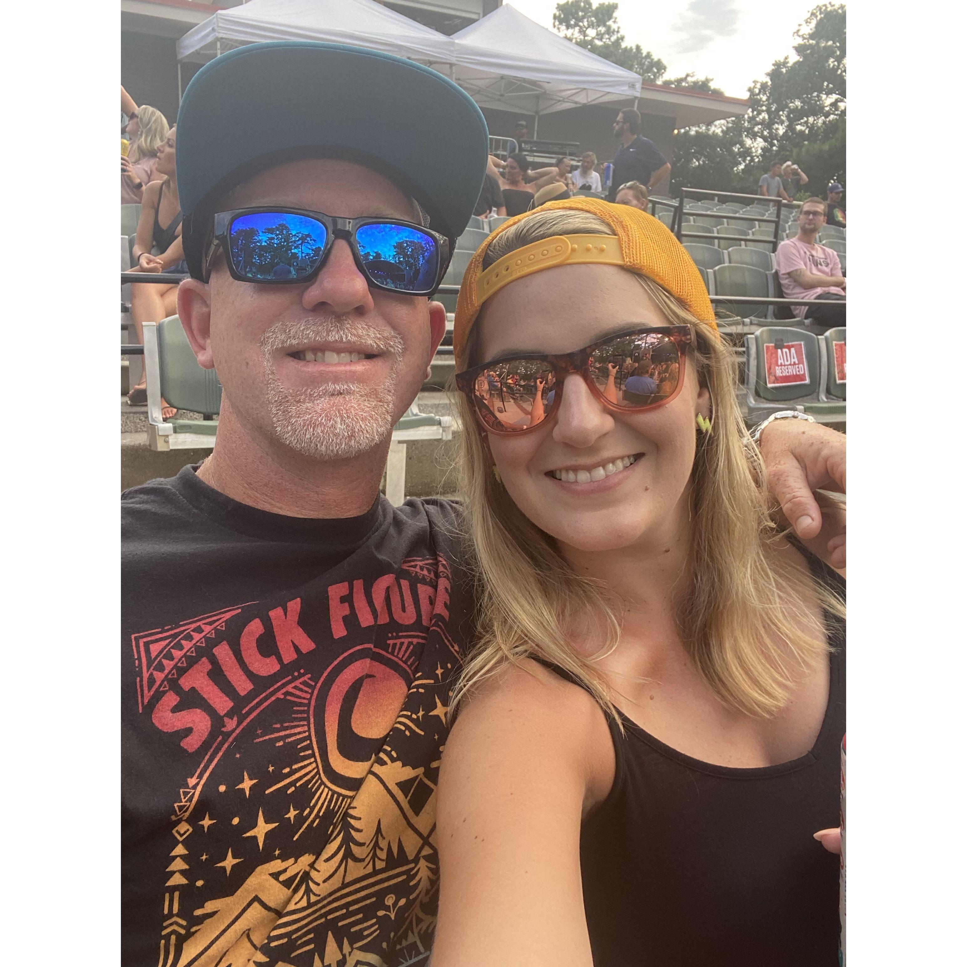 At a Little Stranger concert, one of our favorite bands