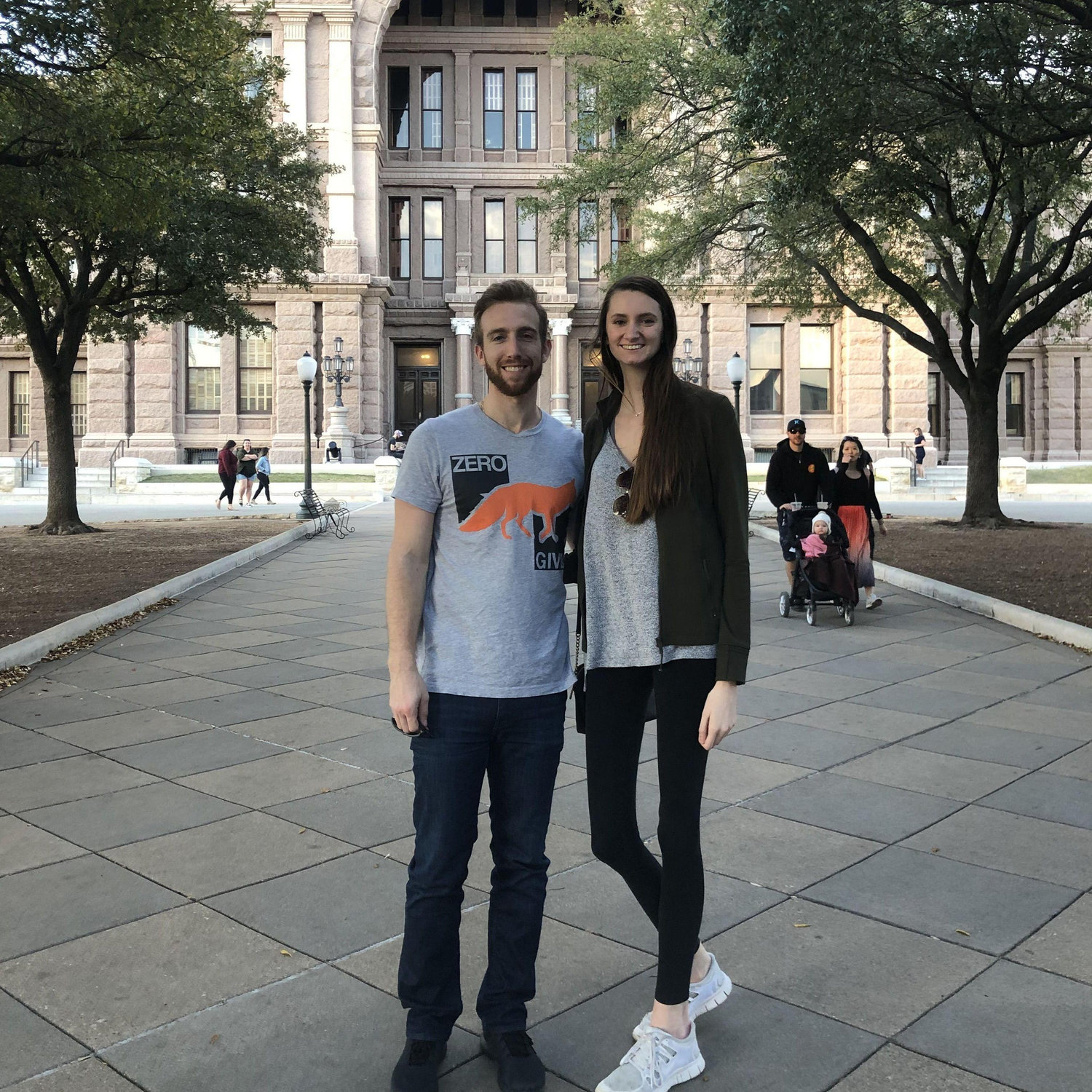 Our weekend meeting in Austin after Tom relocated to London. We thought this would be the first of many long distance meetings!