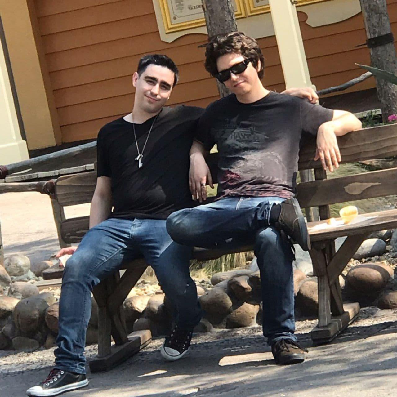 Cullan took this shot of us at Disneyland form afar. June 2019.