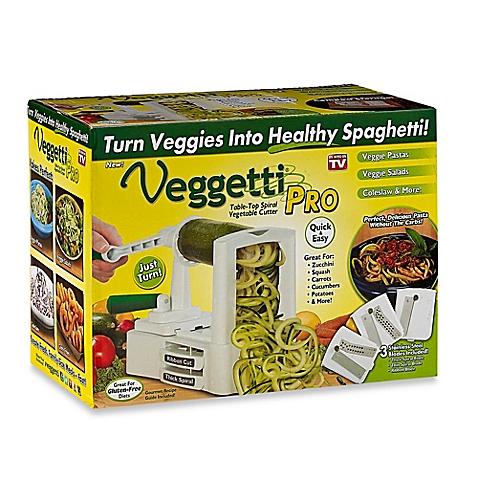 Veggetti® Pro Tabletop Spiralizer Vegetable Cutter