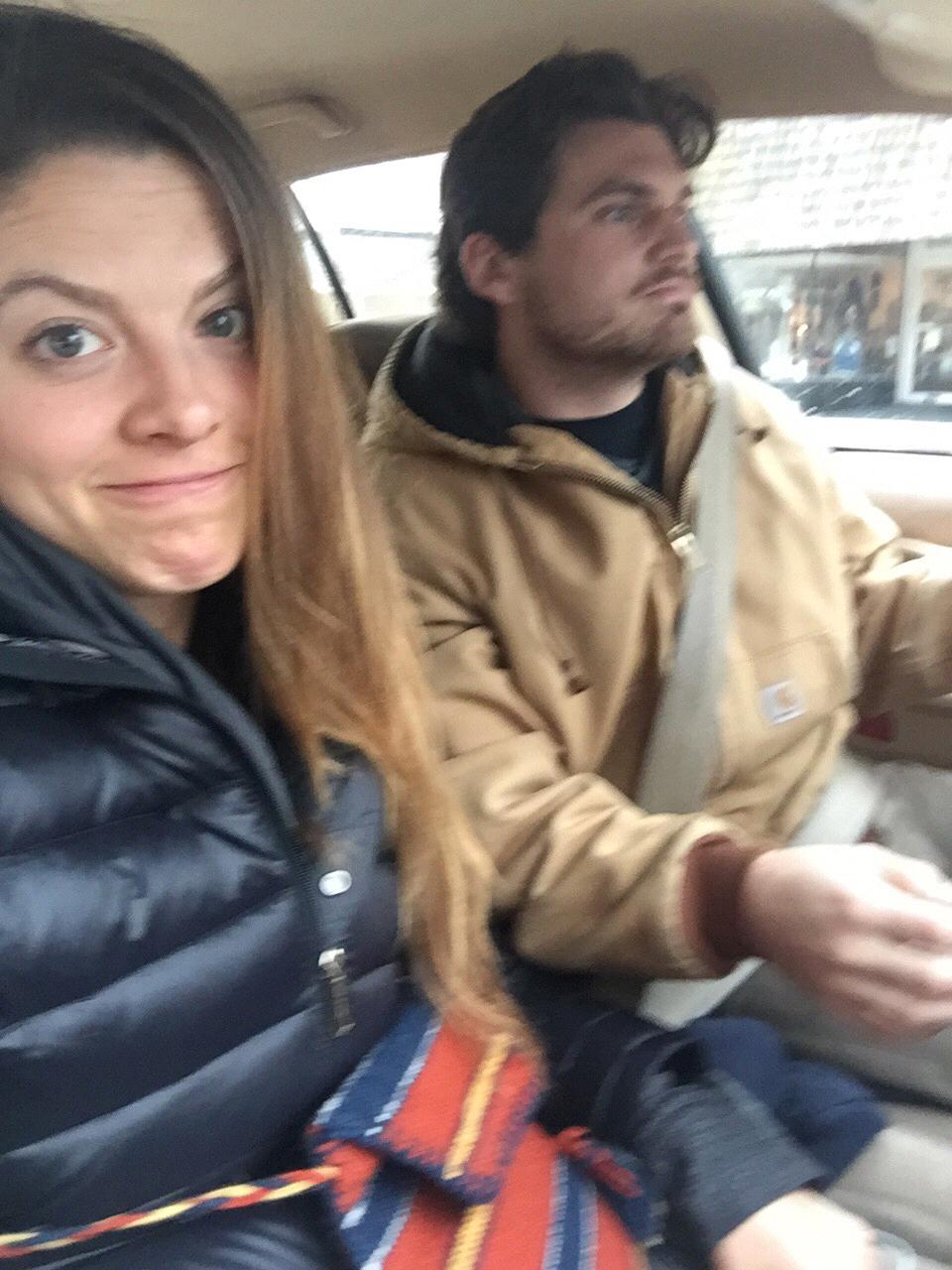 straight hair and just cruising Wheaton