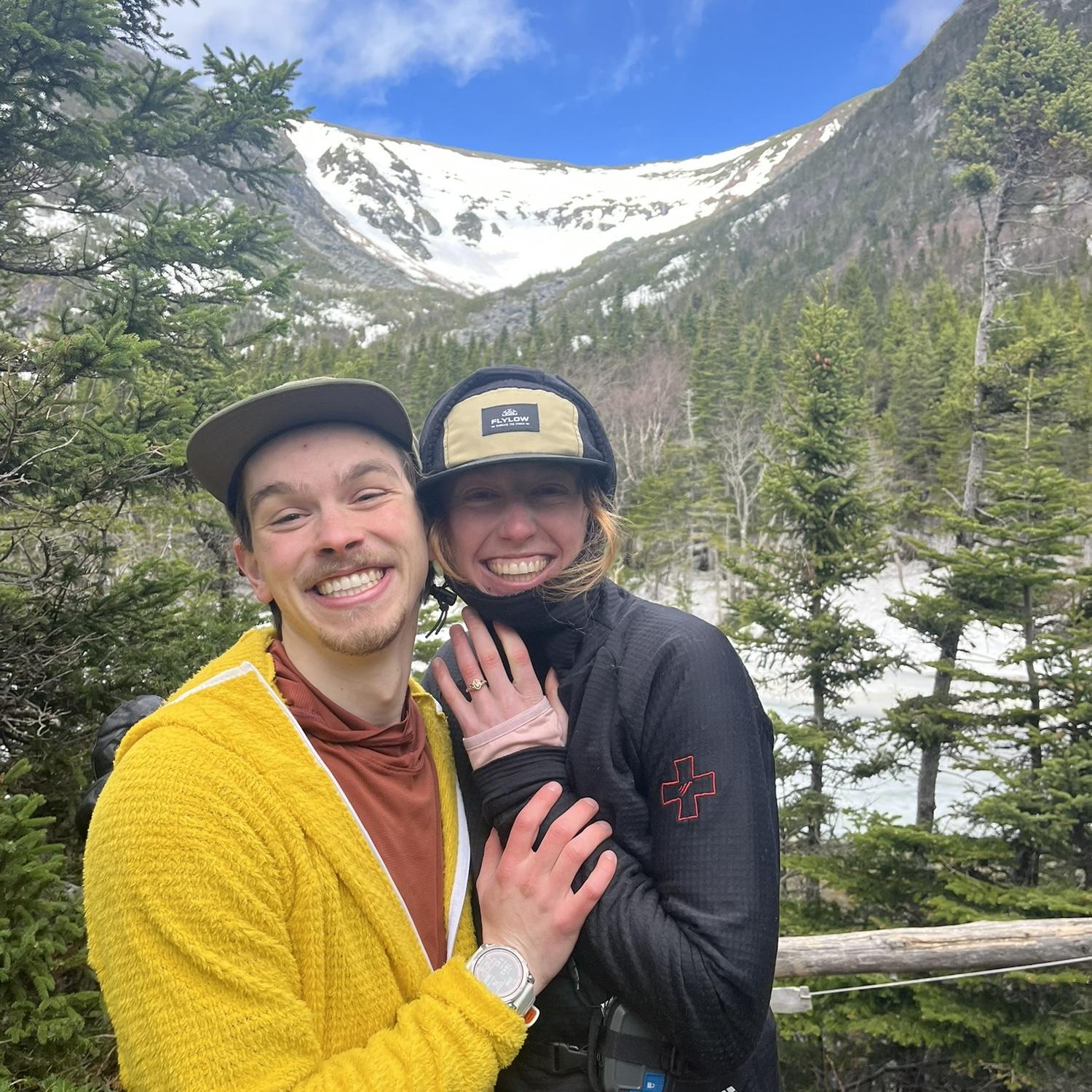 Engagement at Tuckerman Ravine!