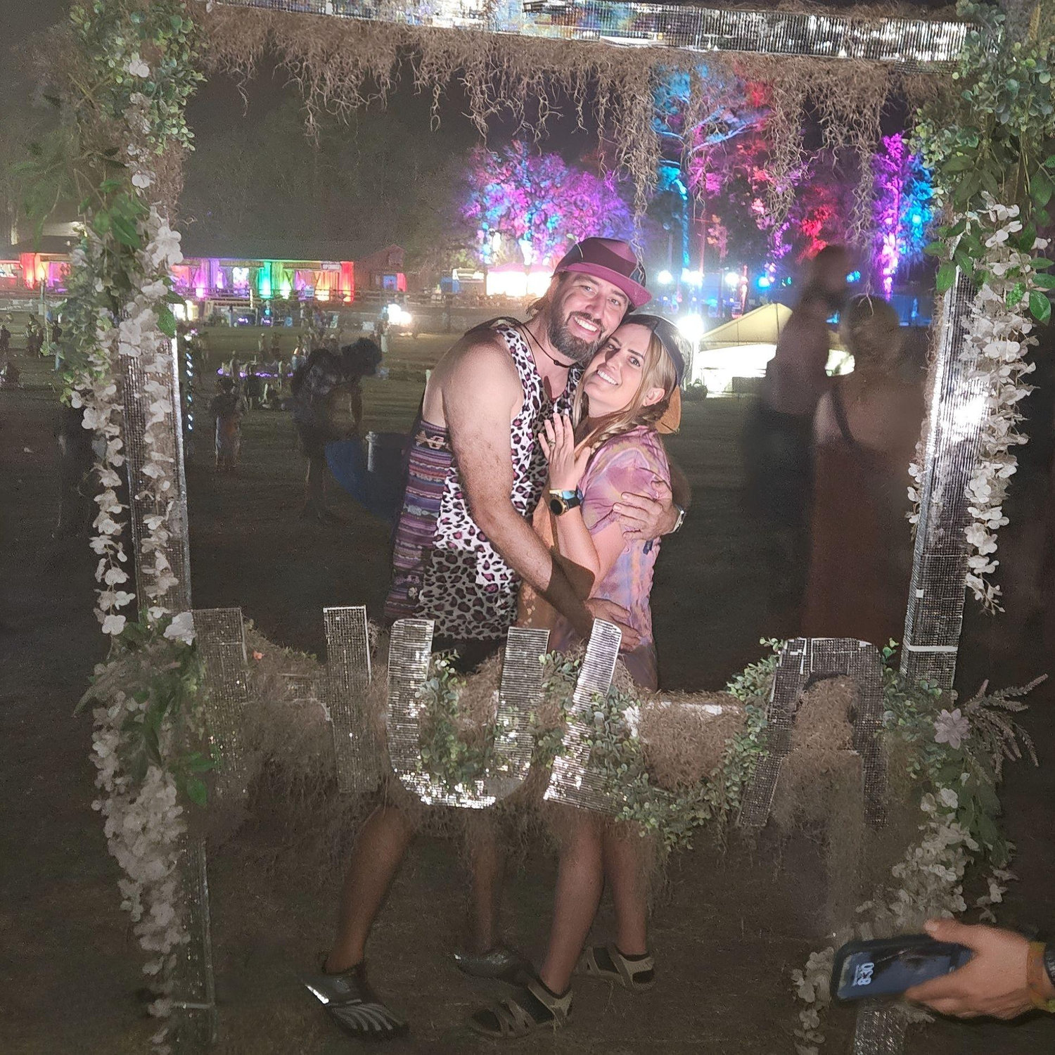 Engaged at Suwannee- the same place we started dating 8 years earlier