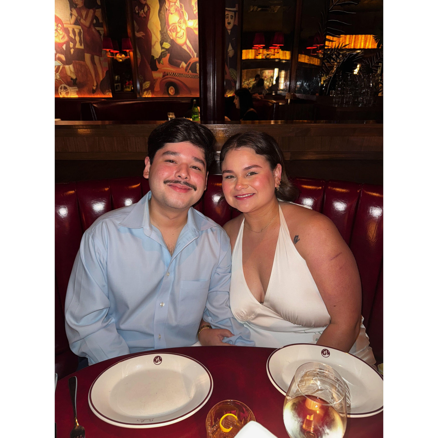 After she said yes!