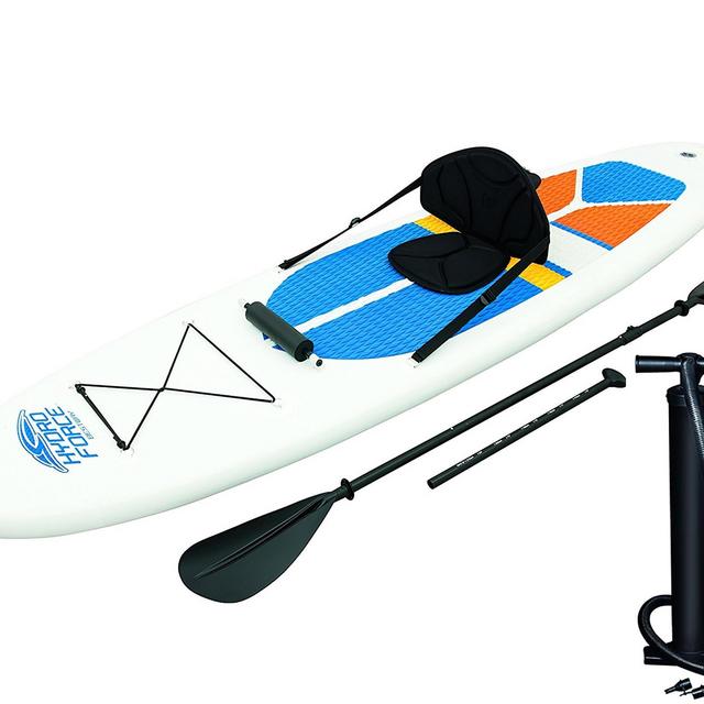 Bestway Hydro-Force White Cap Inflatable SUP Stand Up Paddle Board & Kayak 65069