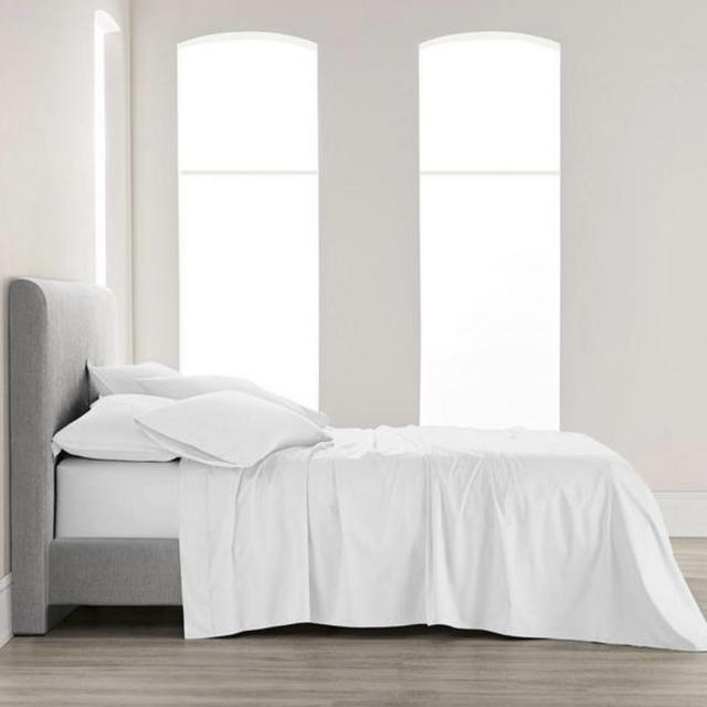 Organic Sateen Sheet Set - Full - White
